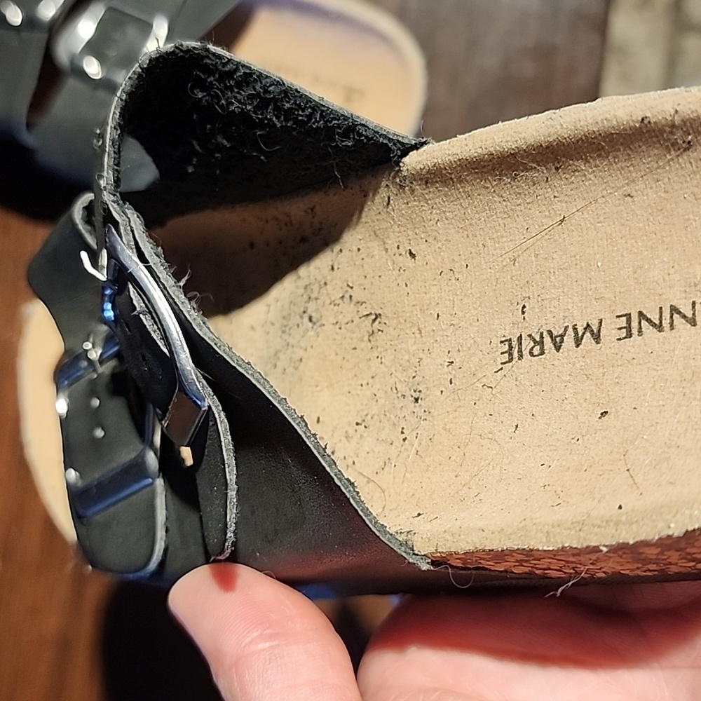 Ann Marie Girls Fashion Slide Buckle Sandals - Picture 10 of 10